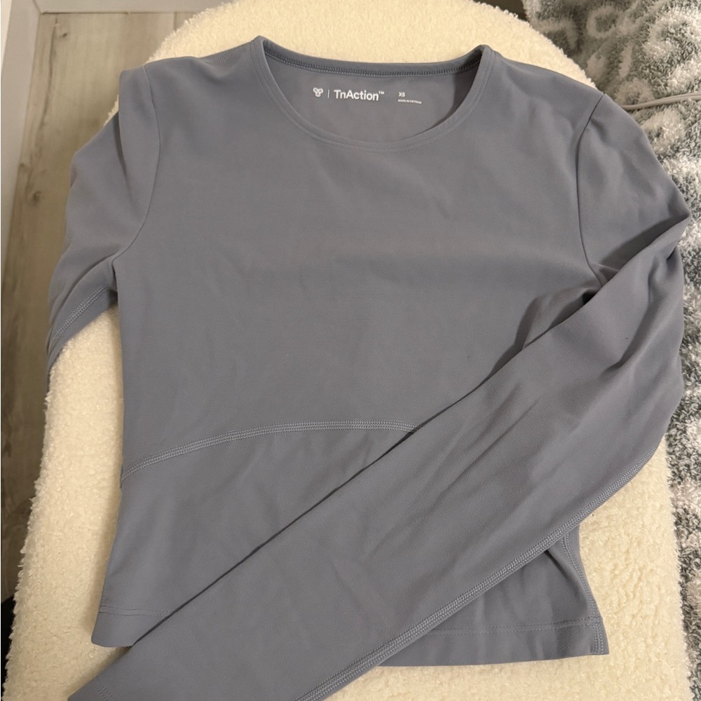TNA butter Longsleeve | greyish blue